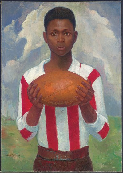 Ritratto di un giocatore di rugby, c.1925 da Ángel Zárraga