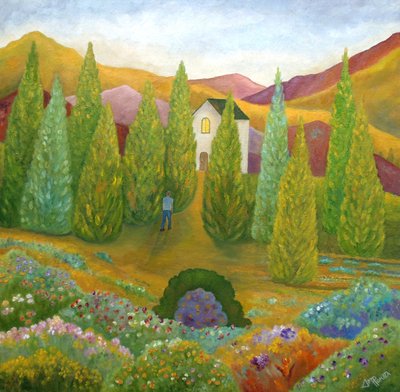 Il sentiero del giardino che porta a casa da Angeles M. Pomata