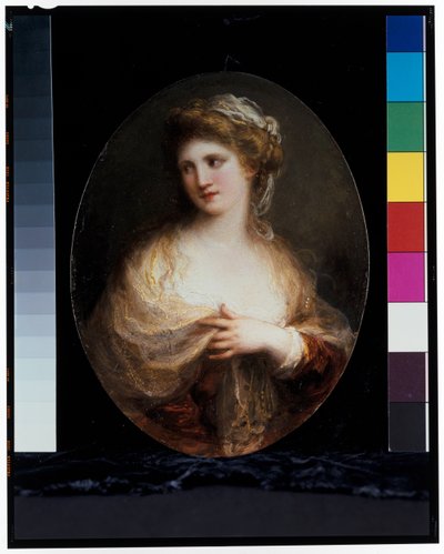 Ritratto di una signora con uno scialle giallo da Angelica Kauffman