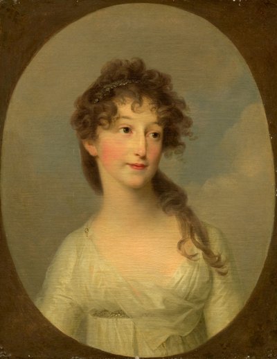 Possibilmente Franciska Krasinska, Duchessa di Curlandia, c. 1790 da Angelica Kauffman