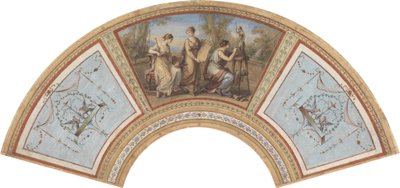 Progetto per un ventaglio da Angelica Kauffmann