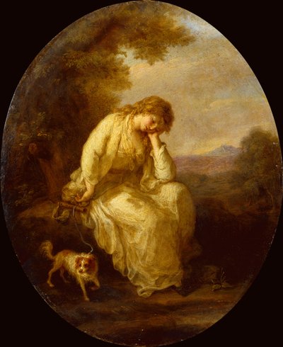 Maria a Moulines da Angelica Kauffmann