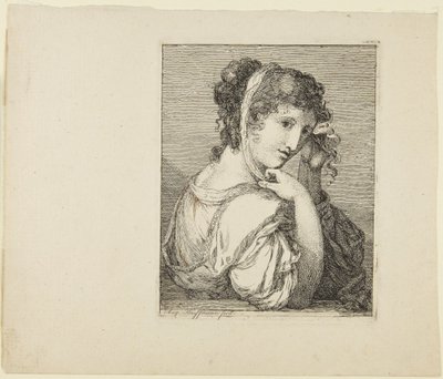 Ritratto di ragazza da Angelica Kauffmann