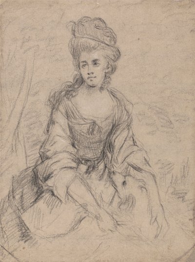 Ritratto di una signora da Angelica Kauffmann
