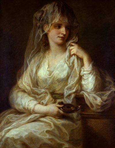 Ritratto di una signora come vergine vestale da Angelica Kauffmann