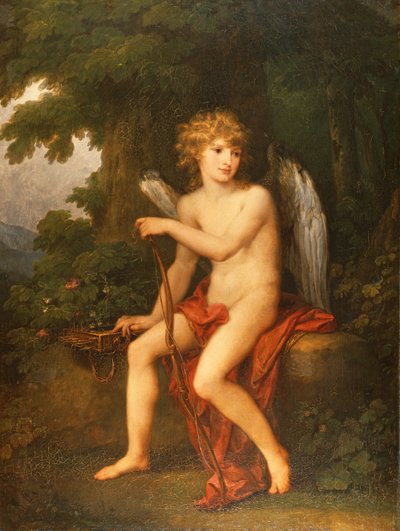 Ritratto del principe Henryk Lubomirski come Cupido, 1786 da Angelica Kauffmann