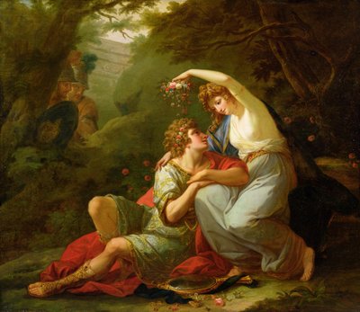Rinaldo e Armida da Angelica Kauffmann