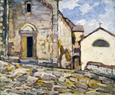 Facciata di una chiesa, Italia, XX secolo da Angelo Balbi