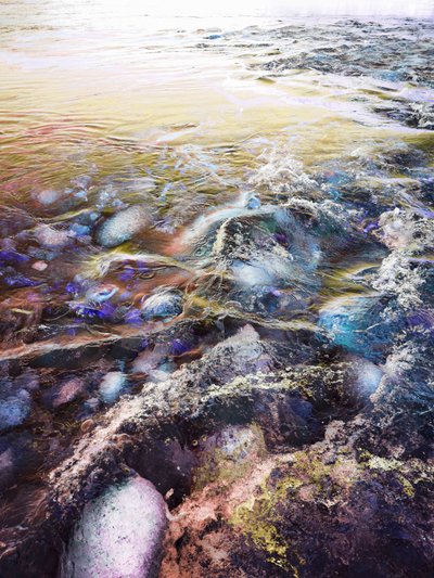 Il vivace scorrere del fiume da Angelo Cerantola