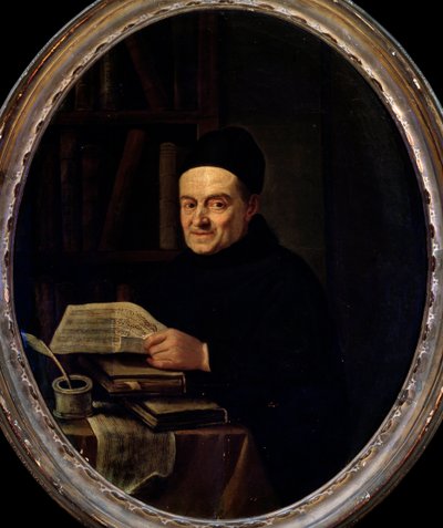 Ritratto di Giovanni Battista Martini da Angelo Crescimbeni