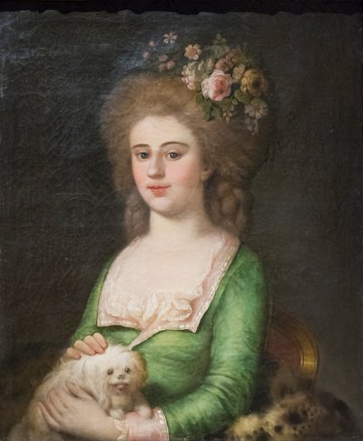 Ritratto di Teresa Campori da Angelo Crescimbeni