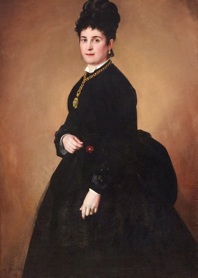 Ritratto di signora da Angelo Inganni