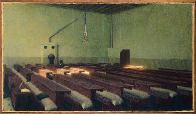 Natale al Pio Albergo Trivulzio di Angelo Morbelli (1854-1919) da Angelo Morbelli