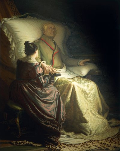 Goethe morente da Angelo Morbelli