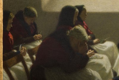 Sedia vuota, 1903 da Angelo Morbelli