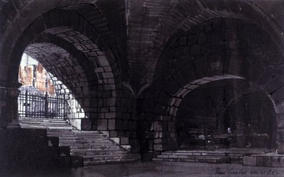 Scenografia di Angelo Parravicini per la scena 2 dell