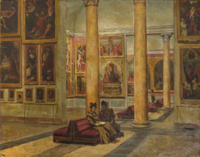 Interno della Pinacoteca di Brera da Angelo Ripamonti