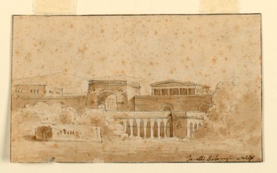 Scenografia, edifici antichi da Angelo Toselli