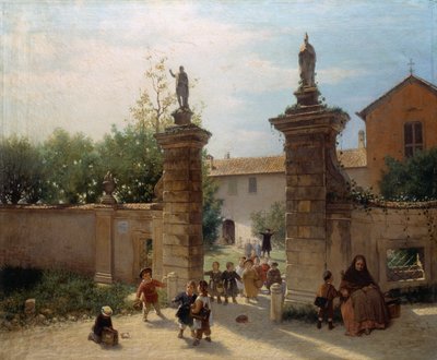 Alla fine della scuola o Fopponino da Angelo Trezzini