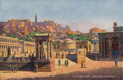 Atene nei tempi antichi da Angelos Giallinos