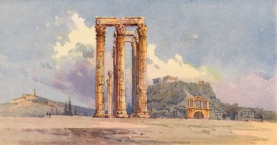Colonne di Zeus Olimpico, Atene da Angelos Giallinos