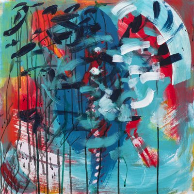 Vivere tra gli alberi III, 2017 da Angie Kenber