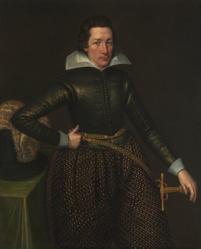 Ritratto di un uomo, c.1610 da Anglo Netherlands School