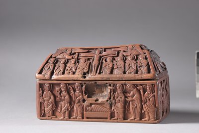 Scrigno in legno: Scene della vita di Cristo, c.1050 da Anglo Saxon