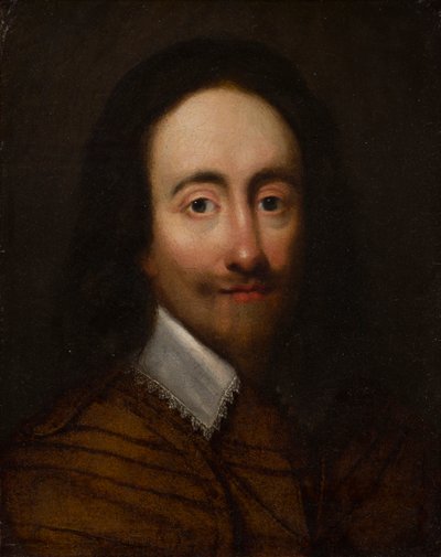 Ritratto di Re Carlo I da Anglo Flemish School