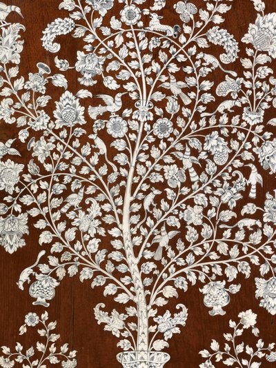 Bureau-cabinet, Vizagapatam, c.1720-30 da Anglo Indian School
