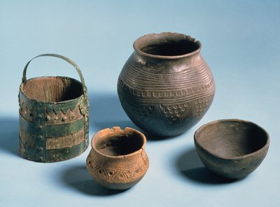 Attrezzatura domestica, anglosassone, probabilmente V-VII secolo da Anglo Saxon