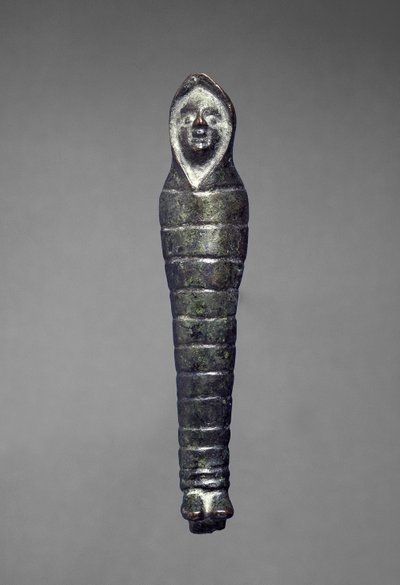 Donna velata, trovata a Horncastle (bronzo) da Anglo Saxon