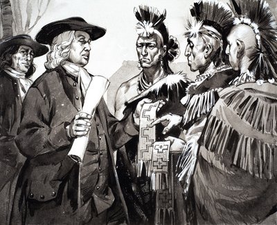 Una nazione divisa, illustrazione da "La costruzione dell