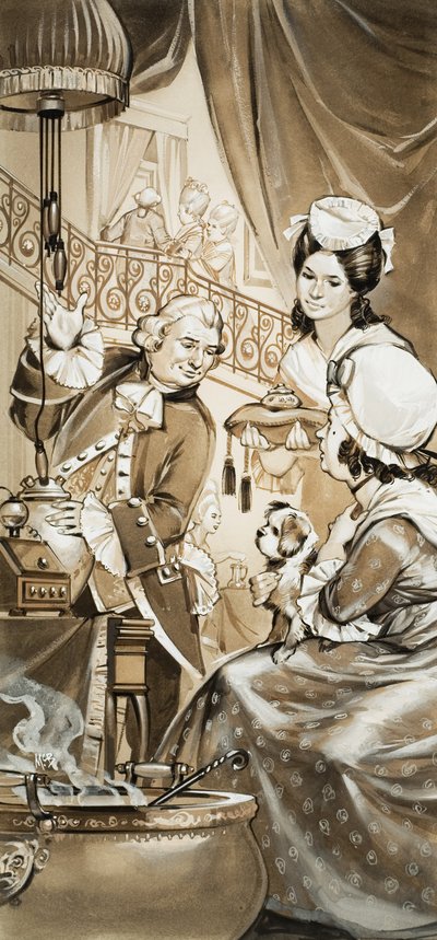 Count Cagliostro (gouache on paper) da Angus McBride
