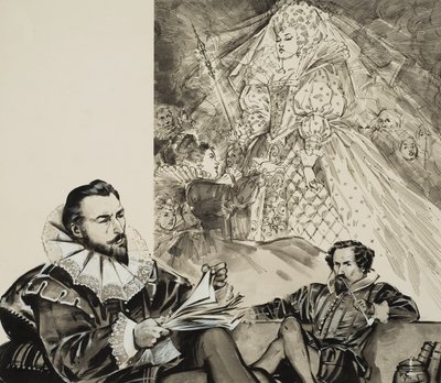 Faerie Queene (guazzo su carta) da Angus McBride