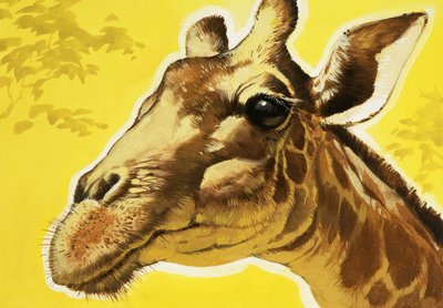 Testa di giraffa da Angus McBride