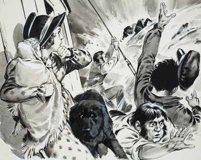 Battello a vapore del Mississippi (gouache su carta) da Angus McBride