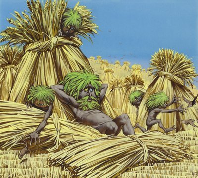 Polevik (guazzo su carta) da Angus McBride