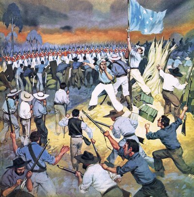 La difesa della fortezza di Eureka da Angus McBride
