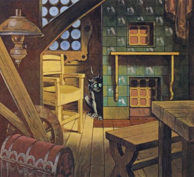 I Domovoi (litografia a colori) da Angus McBride
