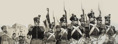 La Legione straniera francese (gouache su carta) da Angus McBride