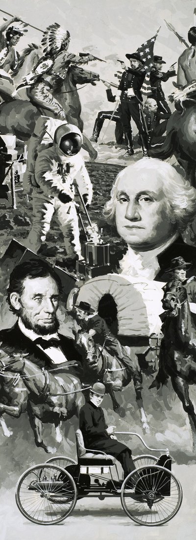 Il montaggio di Making of America da Angus McBride