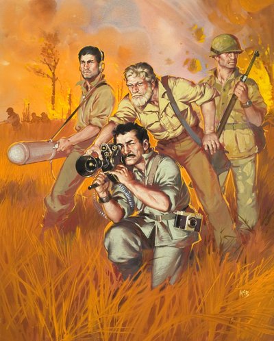 Corrispondenti di guerra (gouache su carta) da Angus McBride