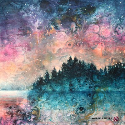 Lago della Foresta Cosmica da Ania Witwitzka