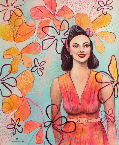 Retro Lady 5 da Ania Witwitzka