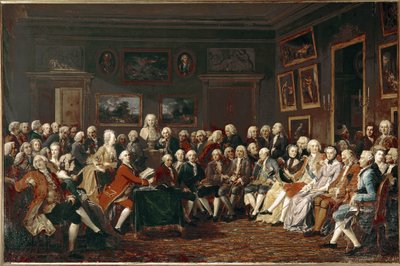 Lettura della tragedia di Voltaire "L