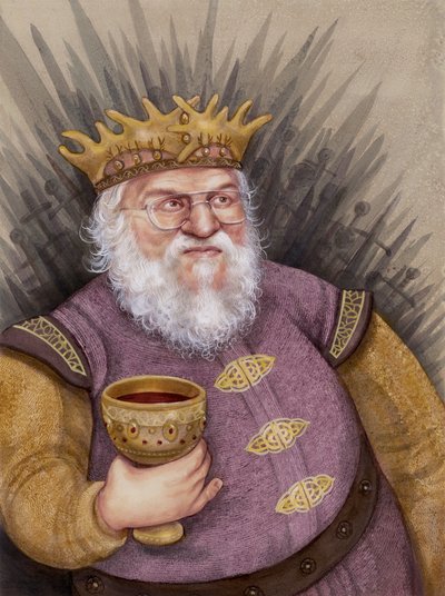 George RR Martin da Anita Kunz
