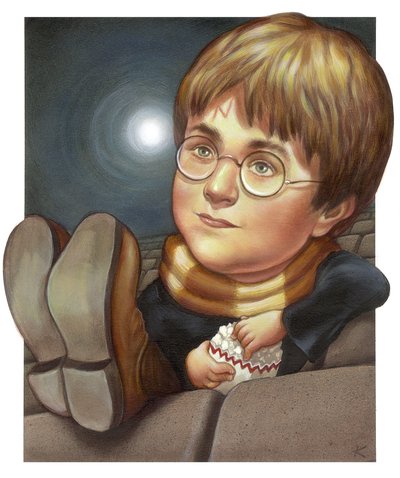 Harry Potter da Anita Kunz