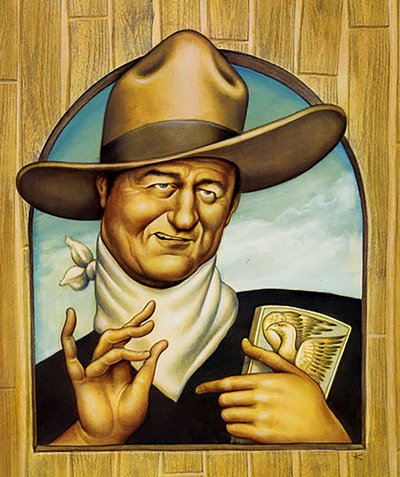 John Wayne da Anita Kunz
