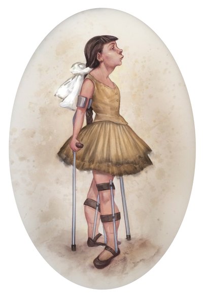 Piccola ballerina di quattordici anni da Anita Kunz